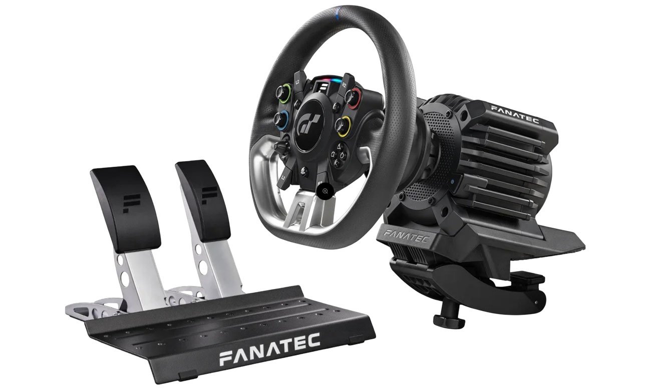 FANATEC GRAN TURISMO DD RACING WHEEL PRO with 90W PSU and QR2L