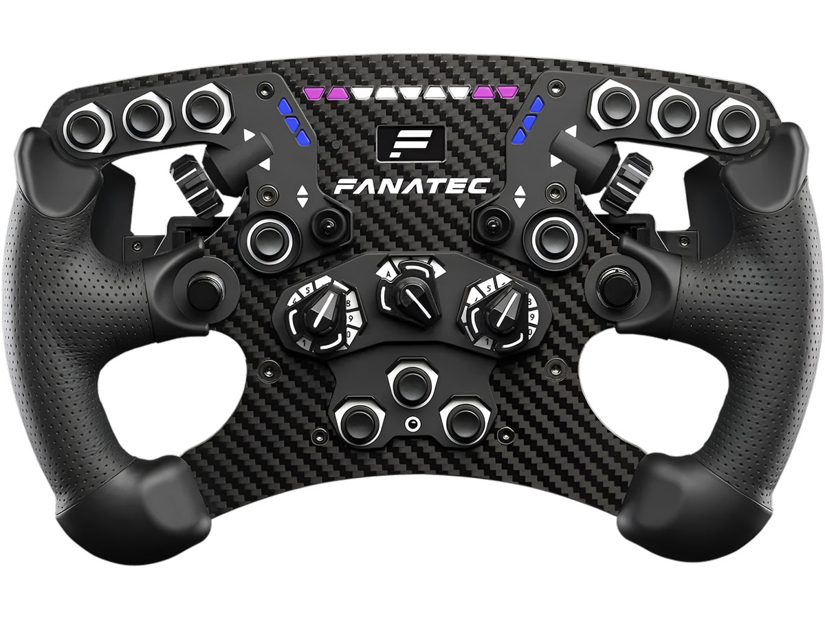 FANATEC CLUBSPORT STEERING WHEEL FORMULA V2.5 QR2 WHEEL-SIDE