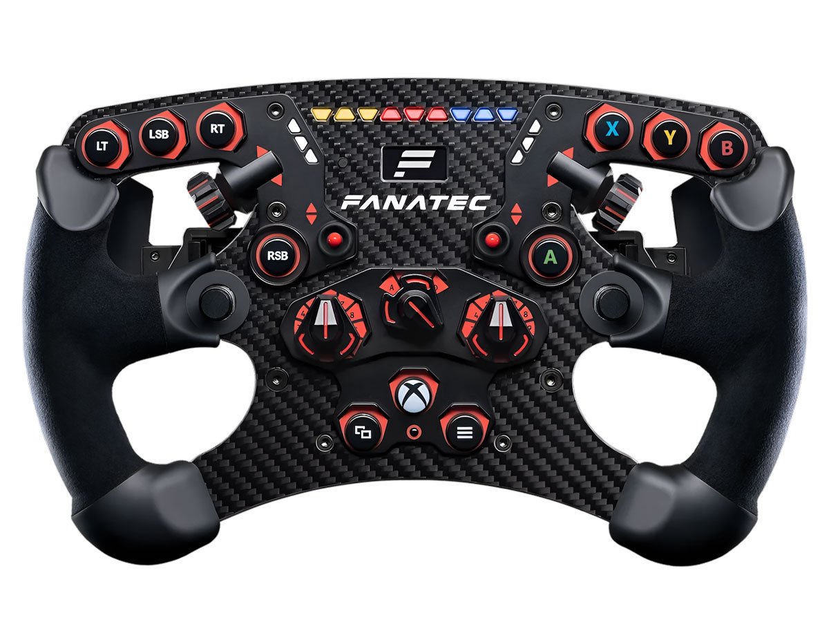 FANATEC CLUBSPORT STEERING WHEEL FORMULA V2.5X QR2 WHEEL-SIDE