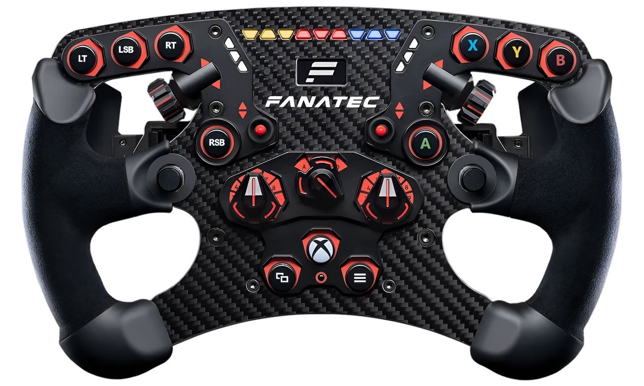 FANATEC CLUBSPORT STEERING WHEEL FORMULA V2.5X QR2 WHEEL-SIDE