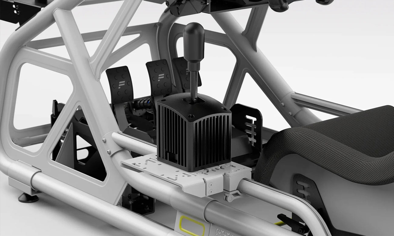 Fanatec GT Cockpit Shifter Mount Left Side White - Grafika lifestyle