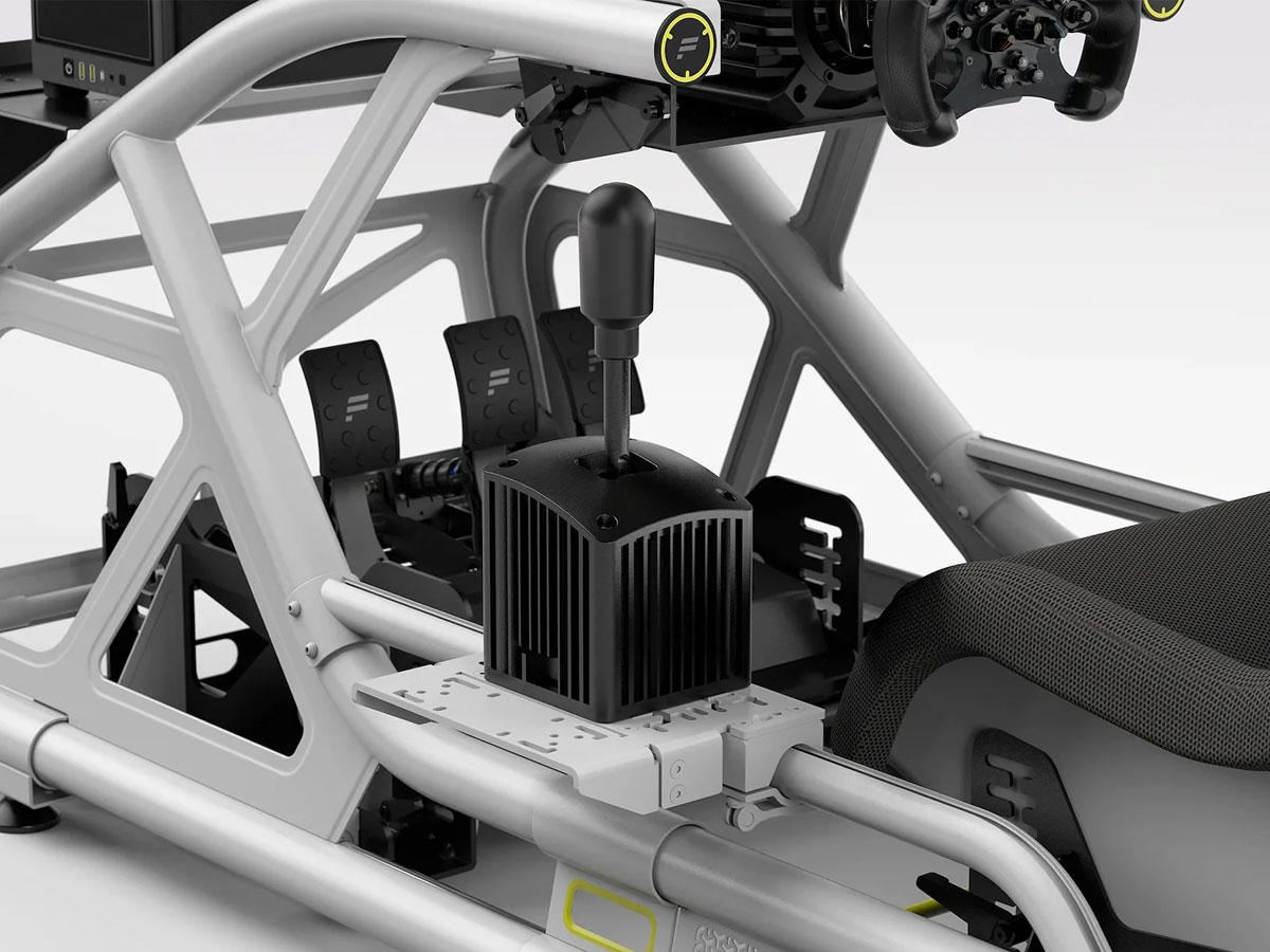 Fanatec GT Cockpit Shifter Mount Left Side White - Grafika lifestyle