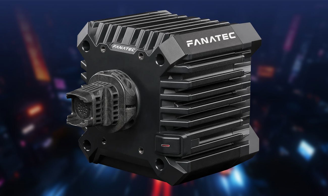 Baza kierownicy Fanatec CSL DD QR2 (8 Nm) - Widok ogólny, grafika z tłem