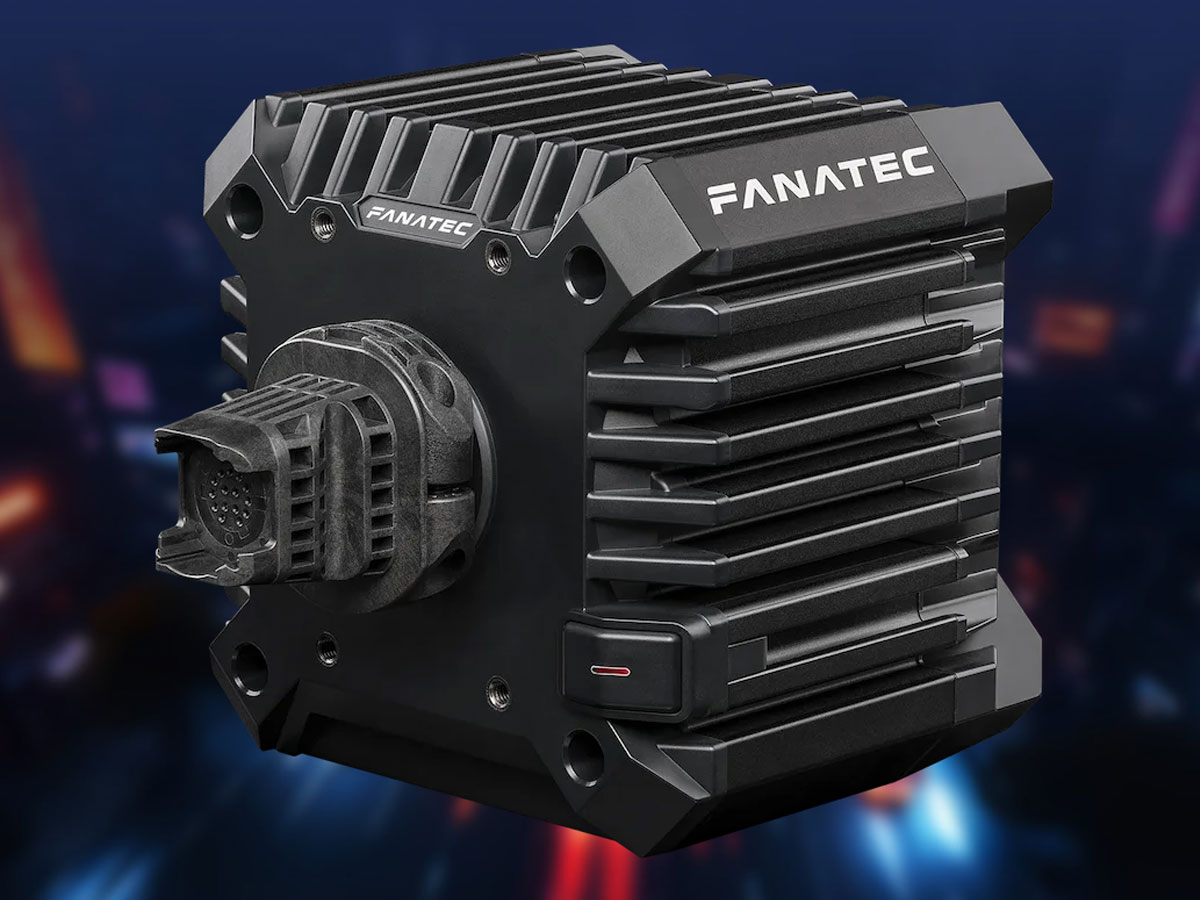 Baza kierownicy Fanatec CSL DD QR2 (8 Nm) - Widok ogólny, grafika z tłem