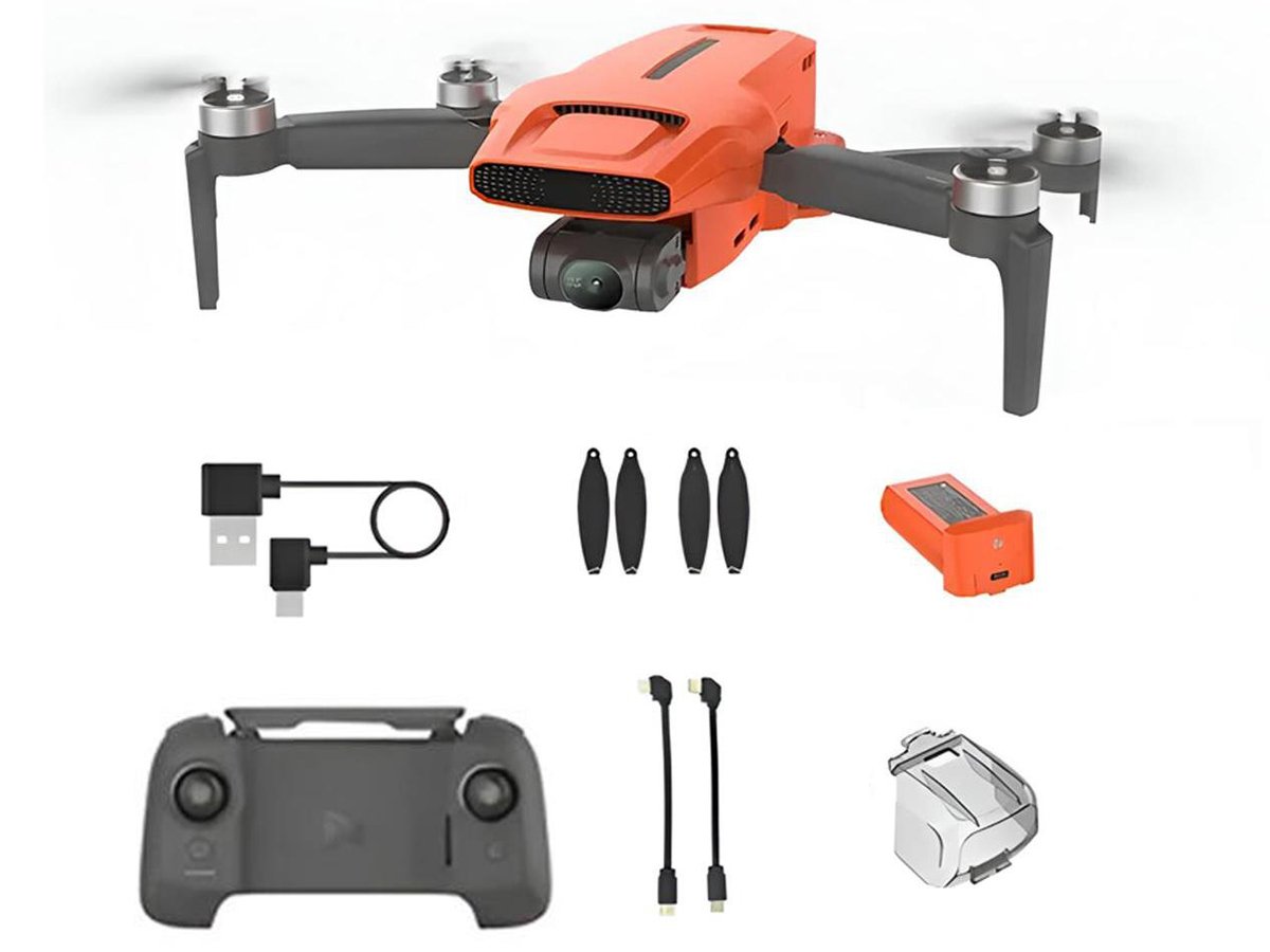 Dron FIMI Mini 3 - Widok od przodu pod kątem