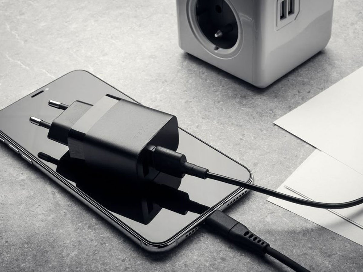 FIXED Ładowarka sieciowa 17W 2xUSB-A czarny