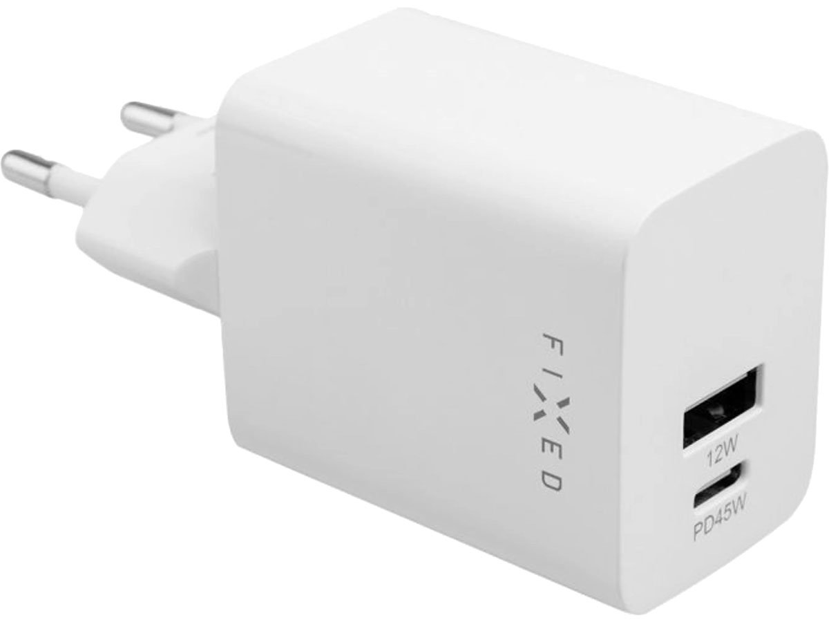 FIXED ładowarka sieciowa 45 W USB-C, USB-A