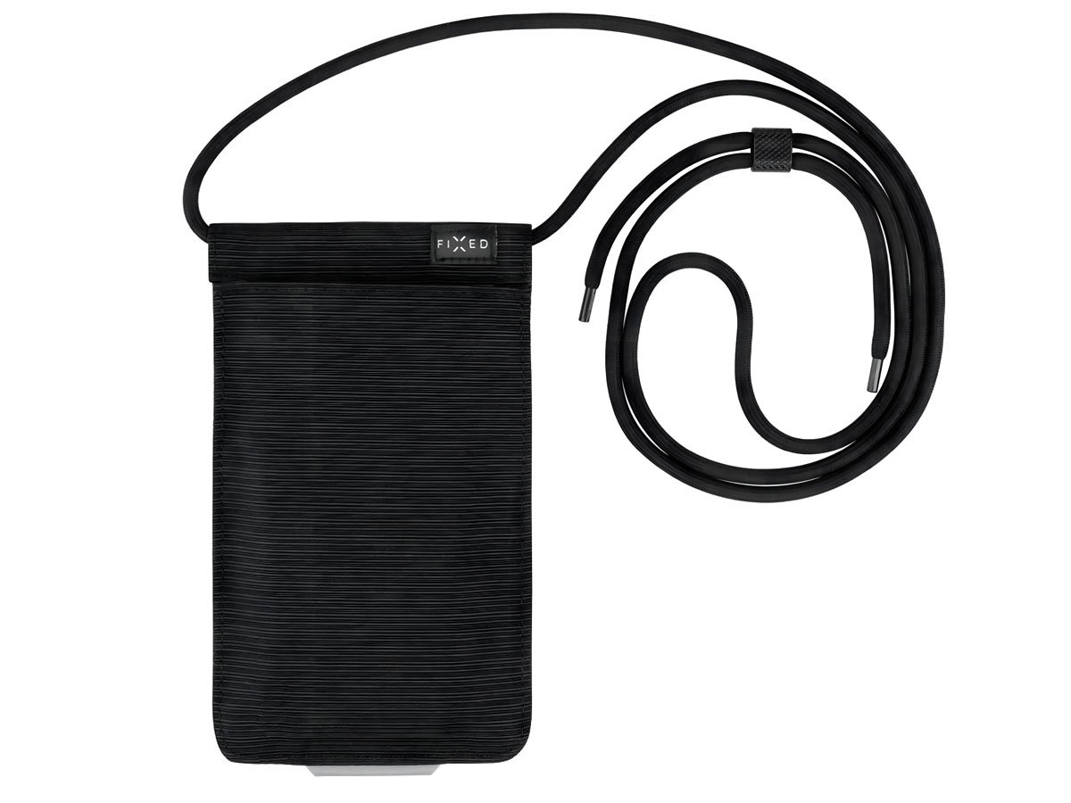 FIXED Camino Sling Uniwersalne Etui do Smartfonów czarny