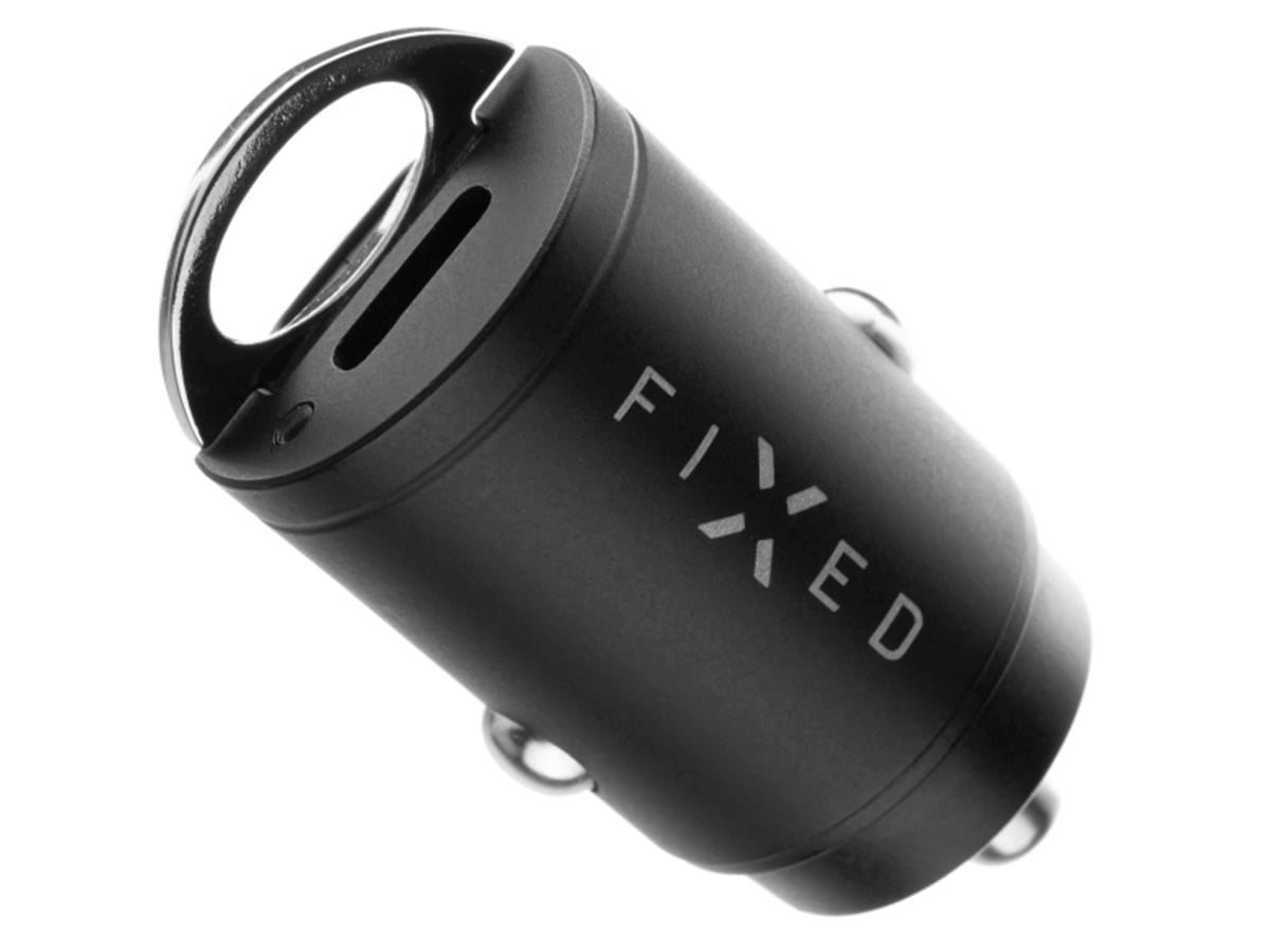 Ładowarka samochodowa FIXED Dual USB-C Car Charger 30 W czarny