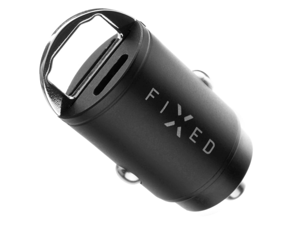 Ładowarka samochodowa FIXED USB-C/USB Car Charger 30W czarny