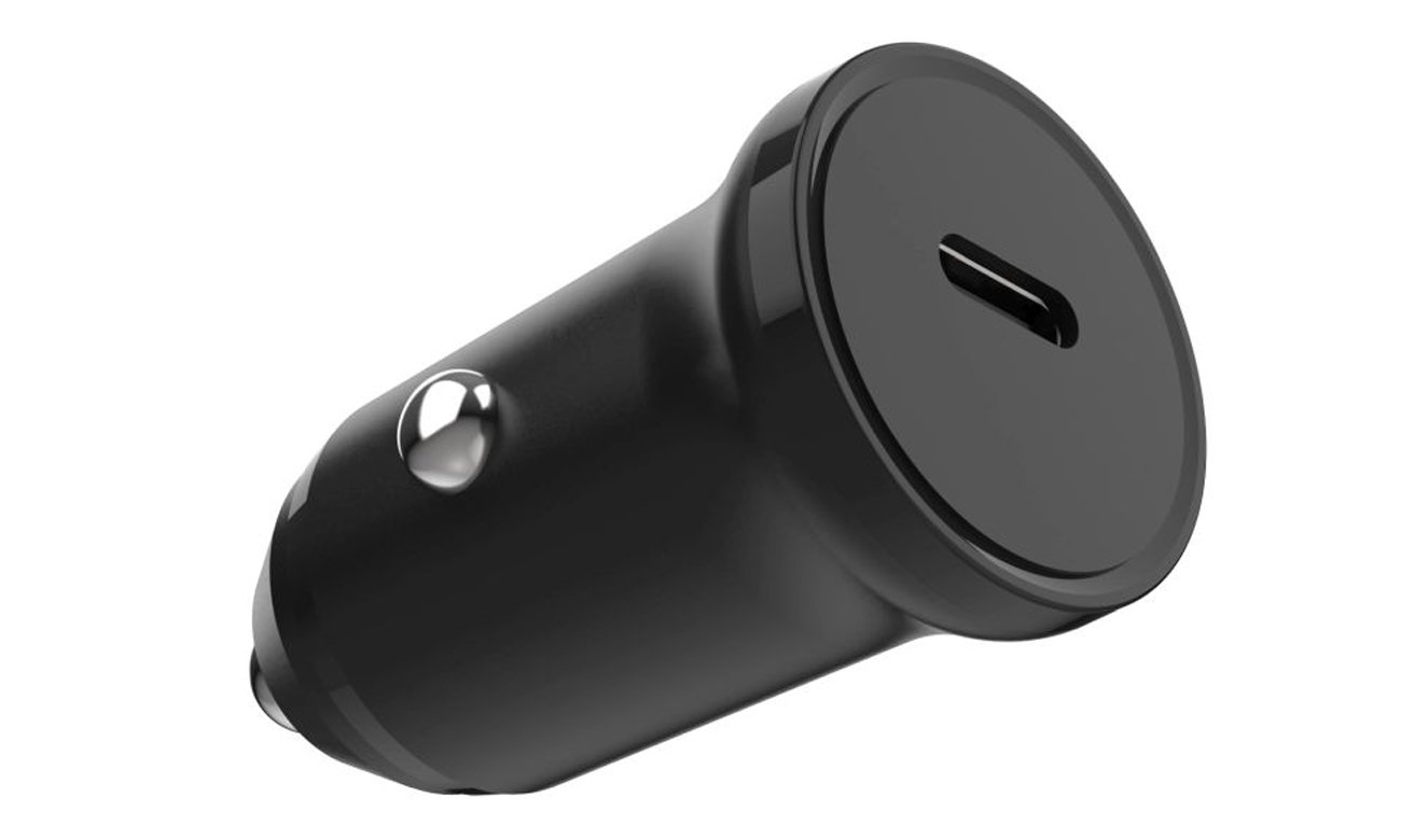 Ładowarka Fixed samochodowa USB-C Car Charger 30 W czarny