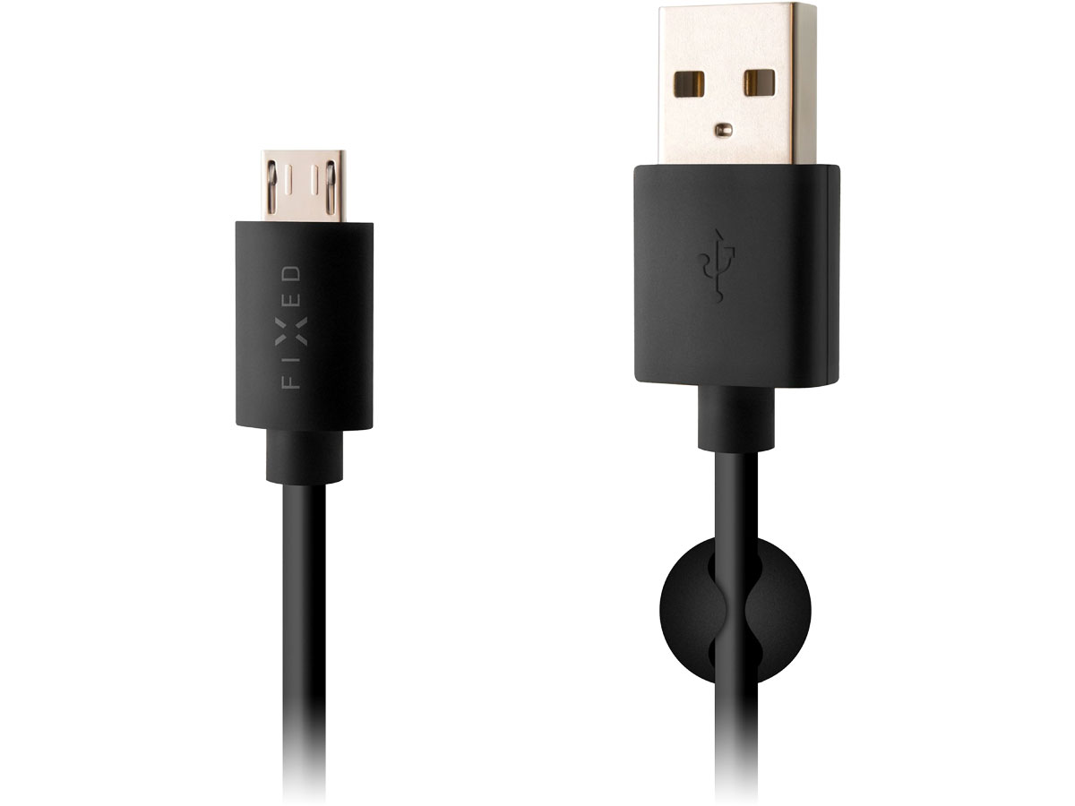 FIXED kabel USB/micro USB 2 m czarny