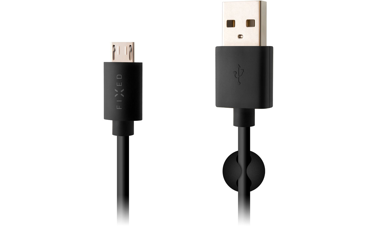 FIXED kabel USB/micro USB 2 m czarny