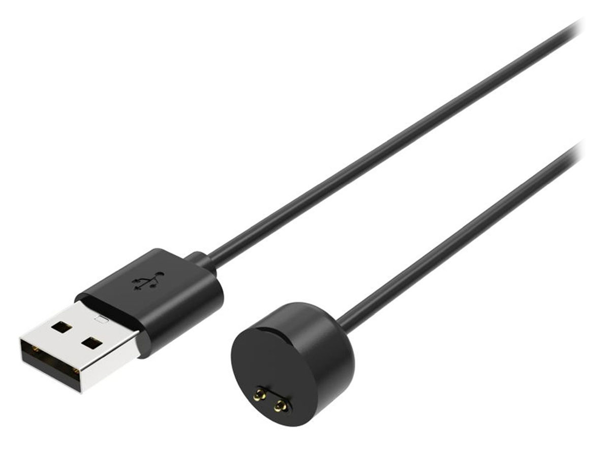 FIXED USB-C Charging Cable do Xiaomi Mi Band 5 / 6 / 7 black
