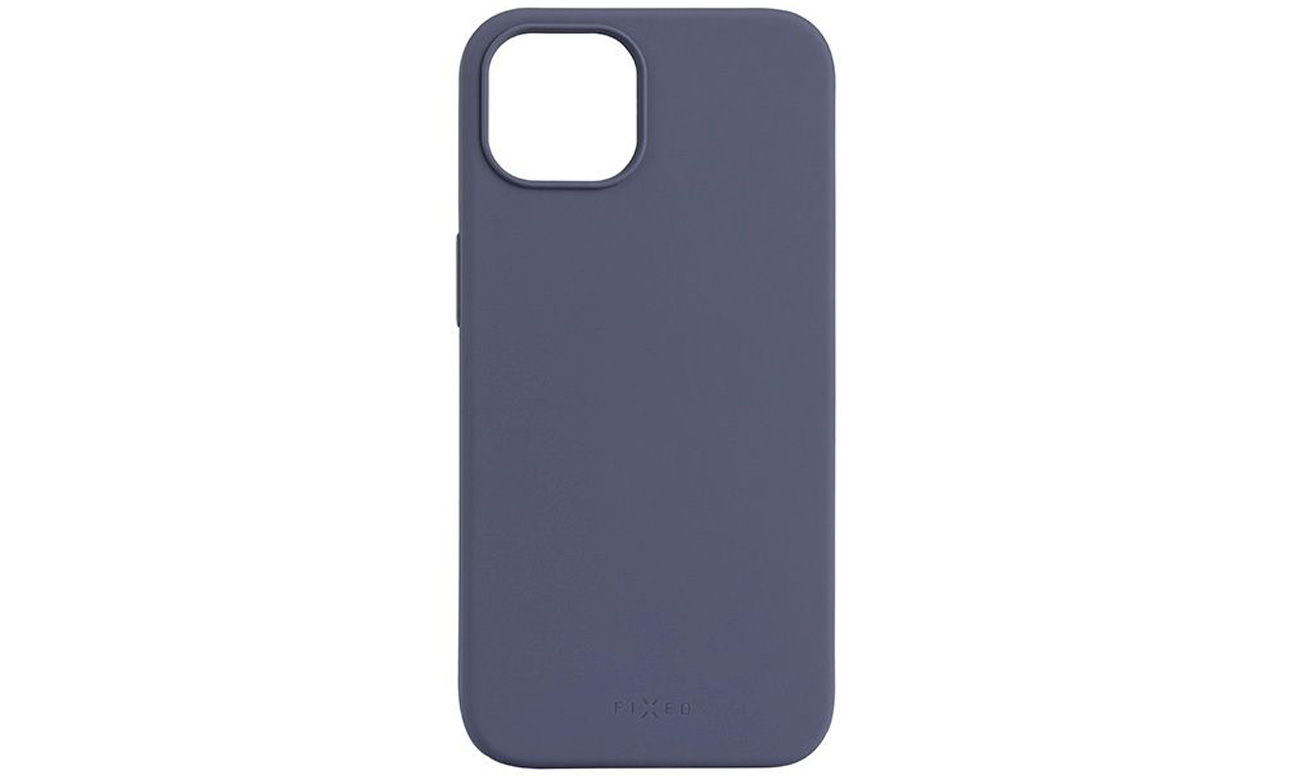 Etui FIXED MagFlow do Apple iPhone 13 Niebieskie - Widok zewnętrznej strony