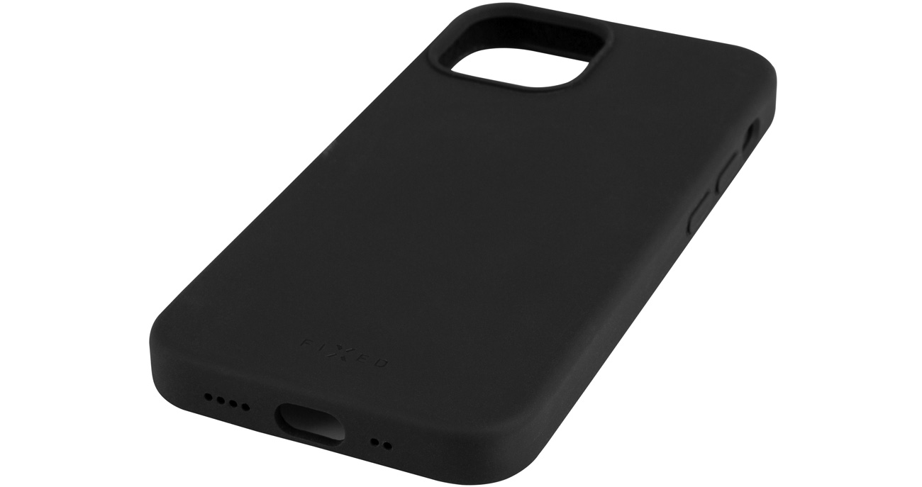 Etui FIXED MagFlow für Apple iPhone 13 Mini Schwarz - Vollständiger Schutz für Ihr Telefon