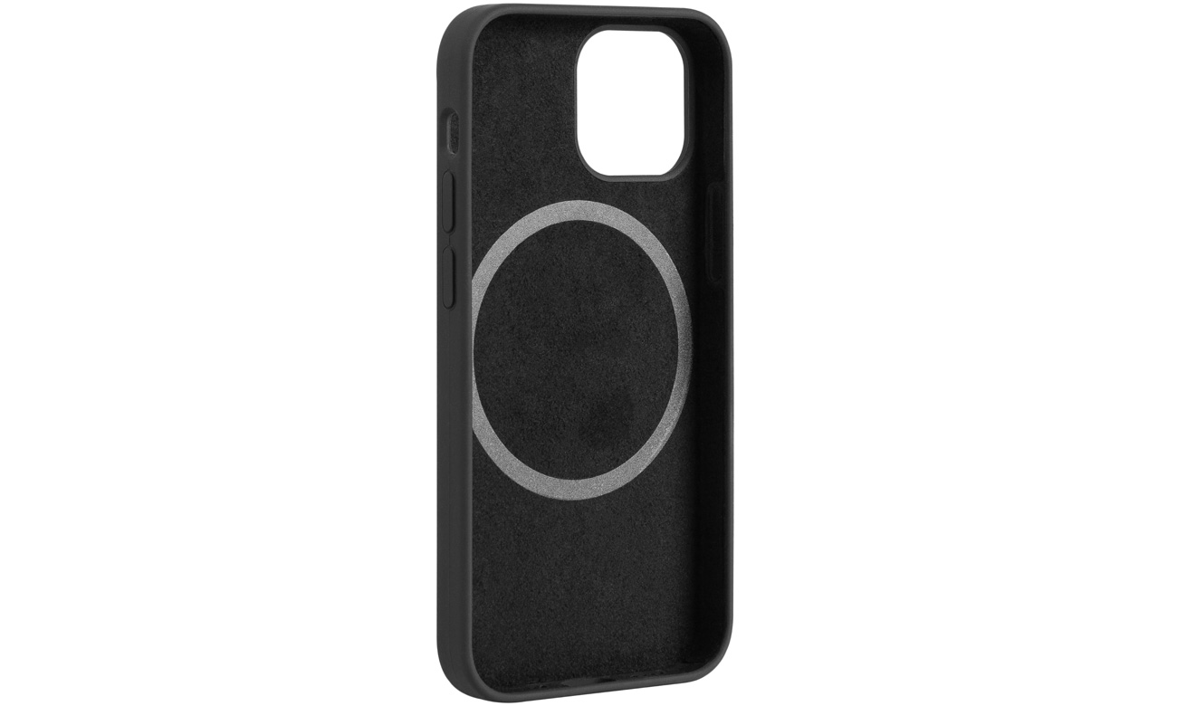 Etui FIXED MagFlow für Apple iPhone 13 Mini Schwarz - Innenansicht