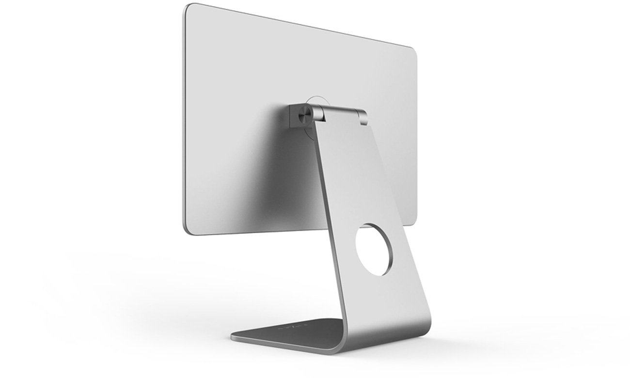 Aluminiowa podstawka magnetyczna FIXED Frame do Apple iPad Pro 12,9'' (2018/2020/2021) - Widok od tyłu