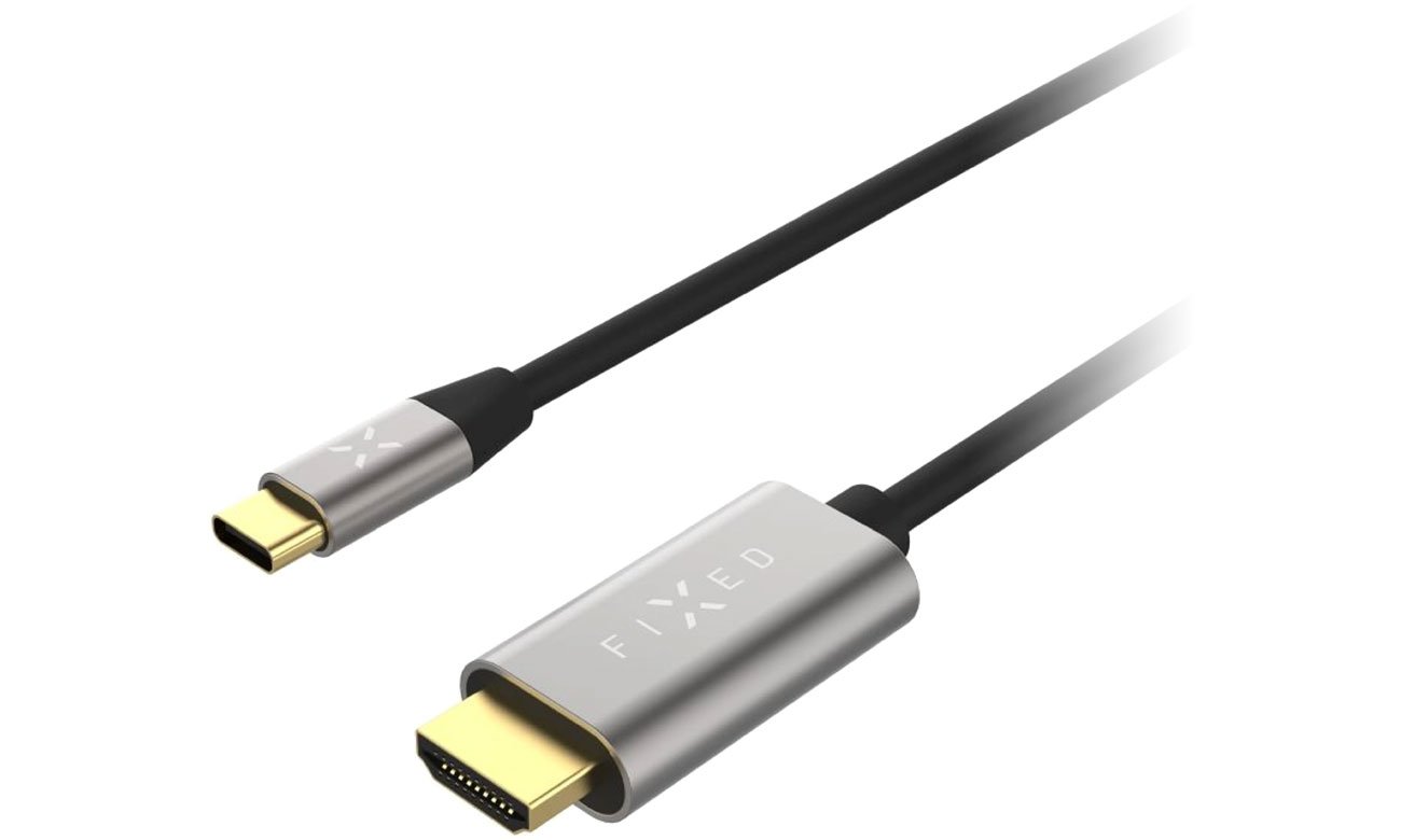 FIXED kabel USB-C/HDMI 18 Gb/s HDMI 2.0 4K/60Hz 2 m