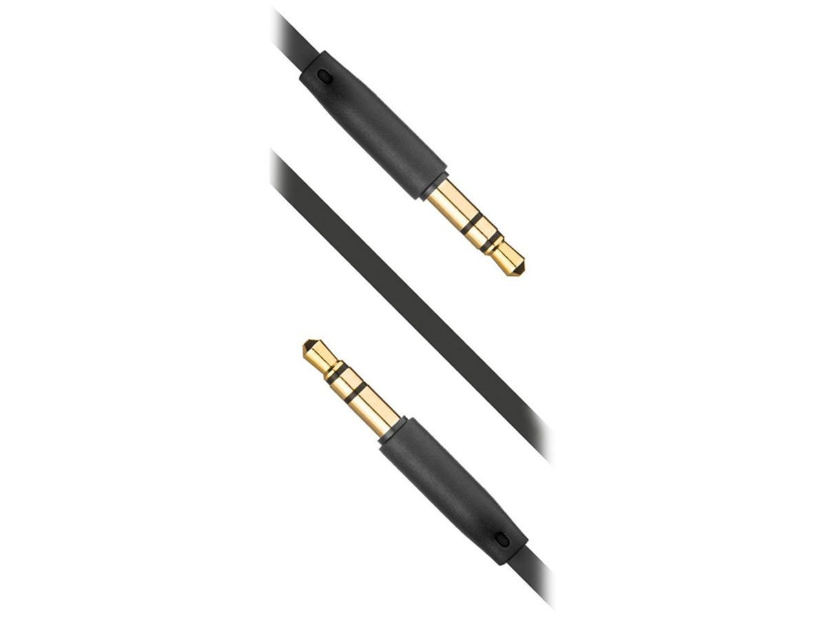 FIXED Kabel mini jack 3.5mm AUX 1m czarny