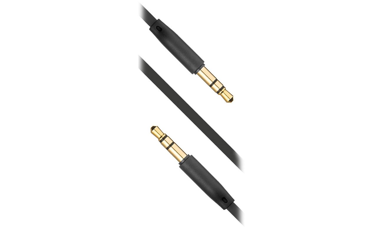FIXED Kabel mini jack 3.5mm AUX 1m czarny