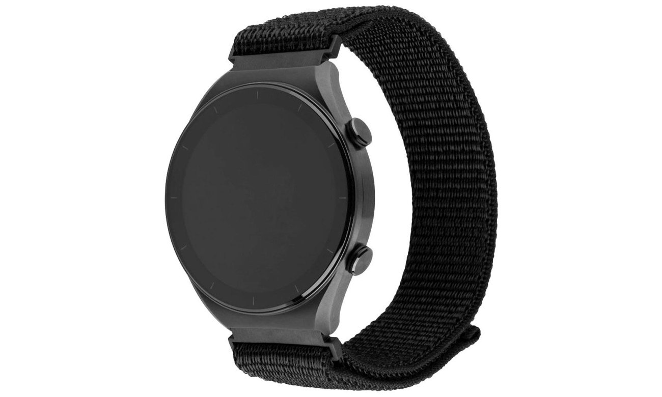 FIXED Sporty Strap für Smartwatch (22mm) schwarz