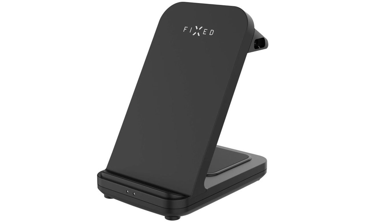 FIXED Ładowarka Indukcyjna 3 w 1 Powerstation Uni black