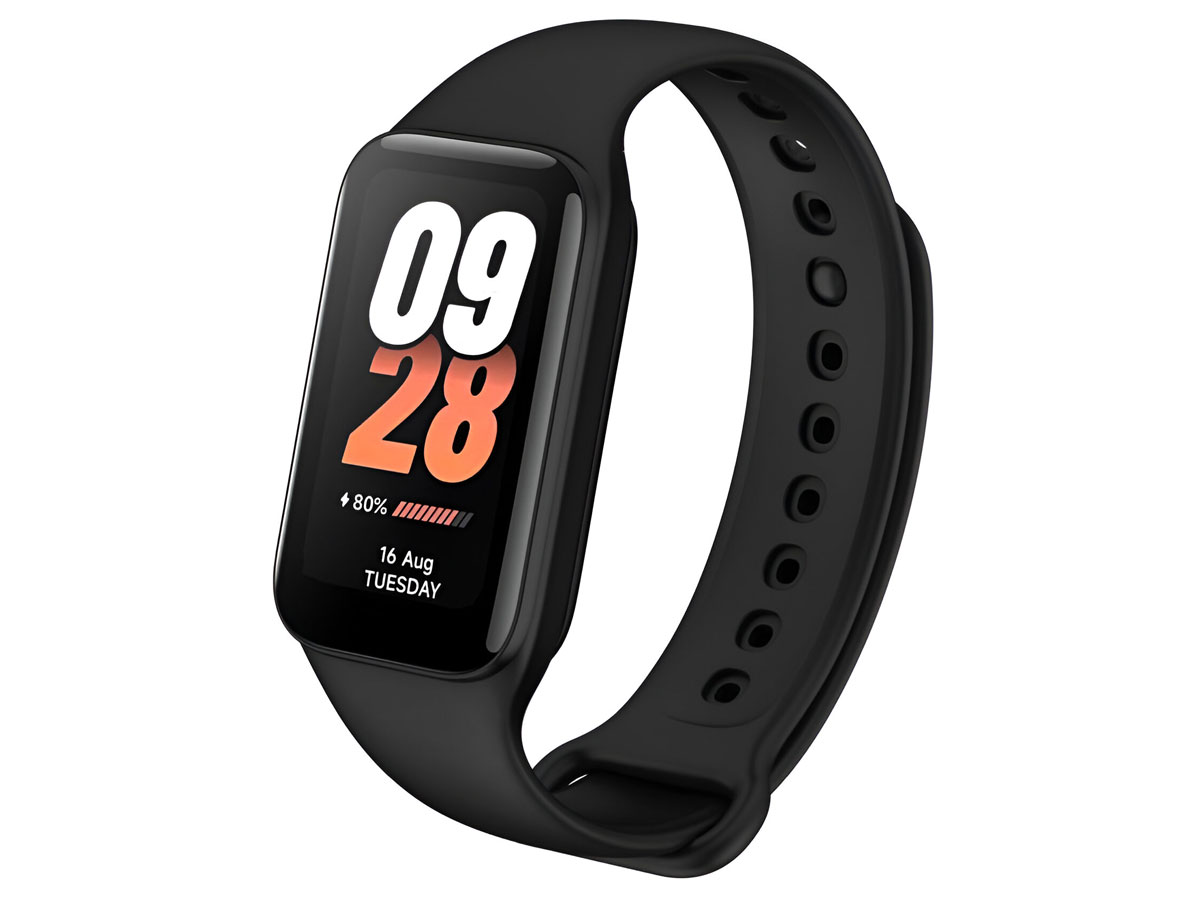FIXED Silicone Strap for Huawei Watch FIT black