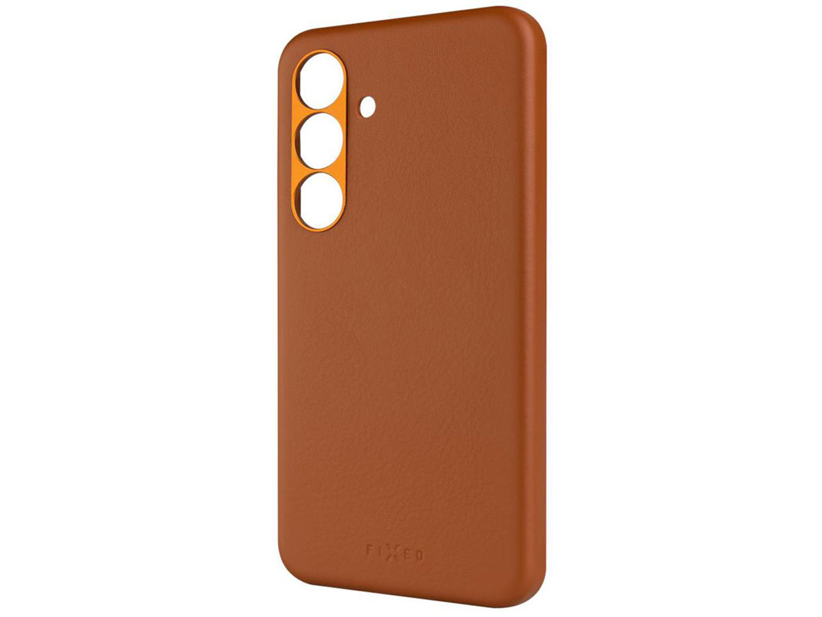 Etui MagLeather do Samsung Galaxy S25 brązowy