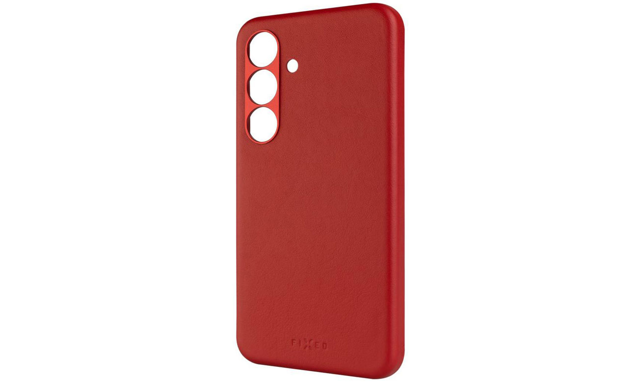 Etui MagLeather do Samsung Galaxy S25 czerwony