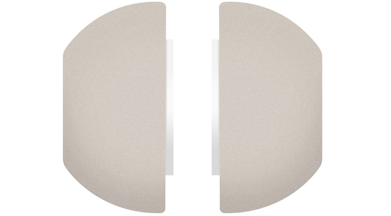 Wkładki dokanałowe FIXED Memory Foam Plugs do Apple Airpods Pro Rozmiar S - Widok ogólny