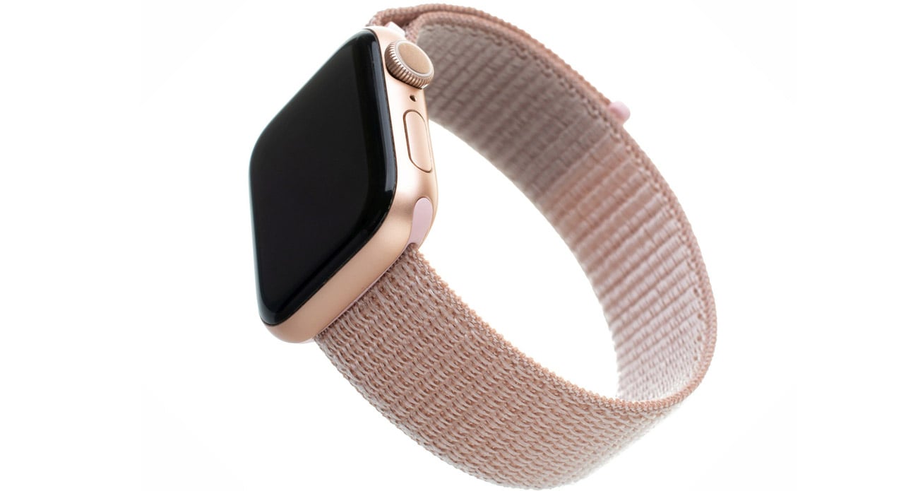 FIXED Nylon Strap für Apple Watch Roségold