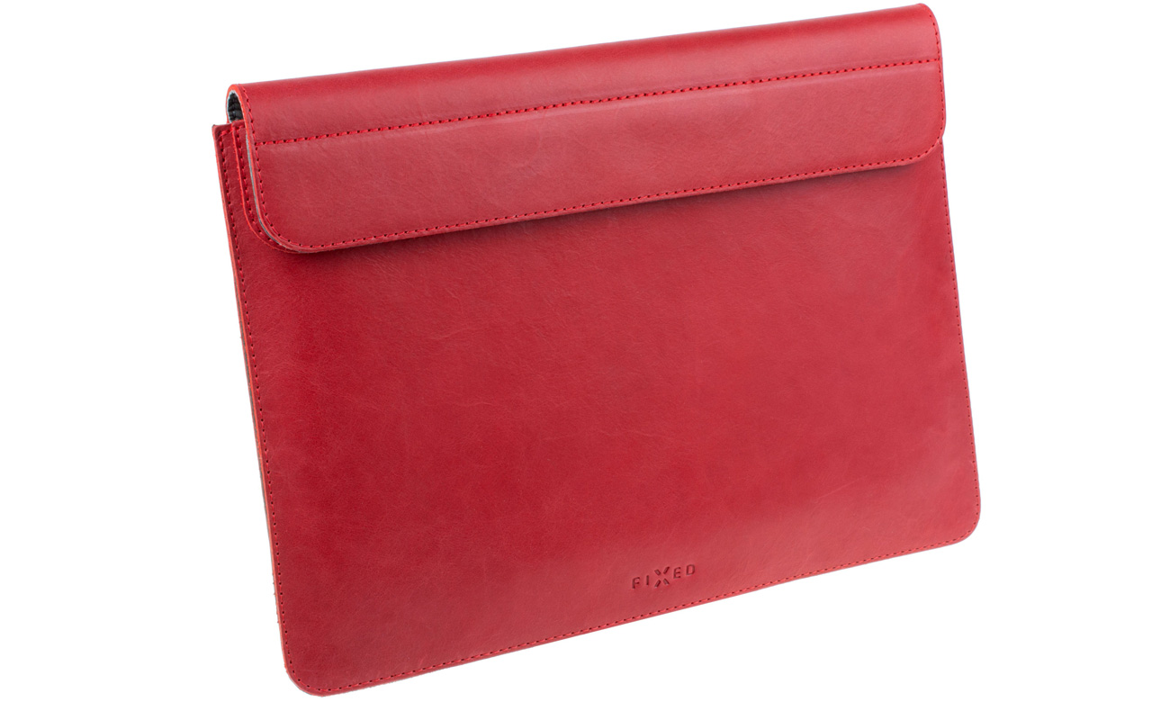 Skórzane etui FIXED Oxford do Apple iPad 11'' Czerwone - Widok ogólny