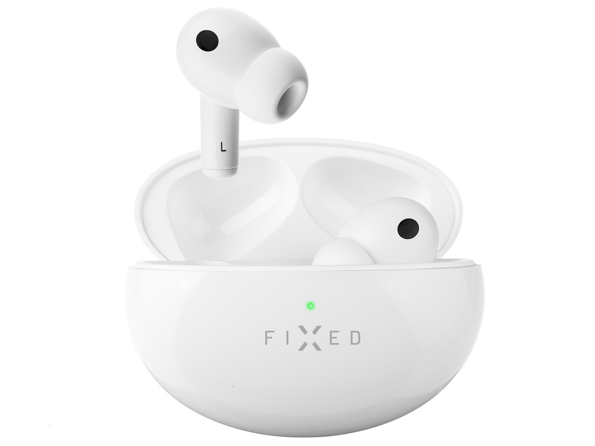 Słuchawki bezprzewodowe FIXED Pods Pro Białe - Grafika
