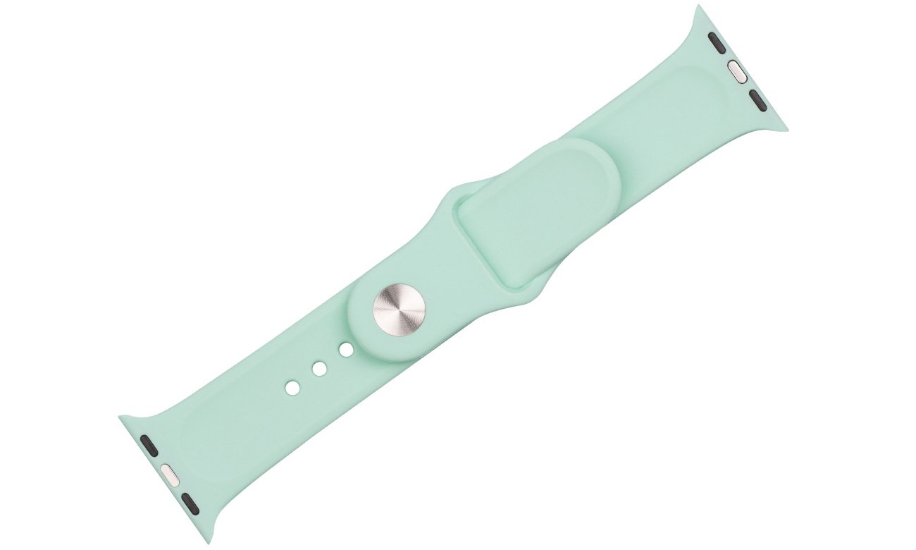 Zestaw silikonowych pasków FIXED Silicone Strap Set do Apple Watch Light green - Widok ogólny