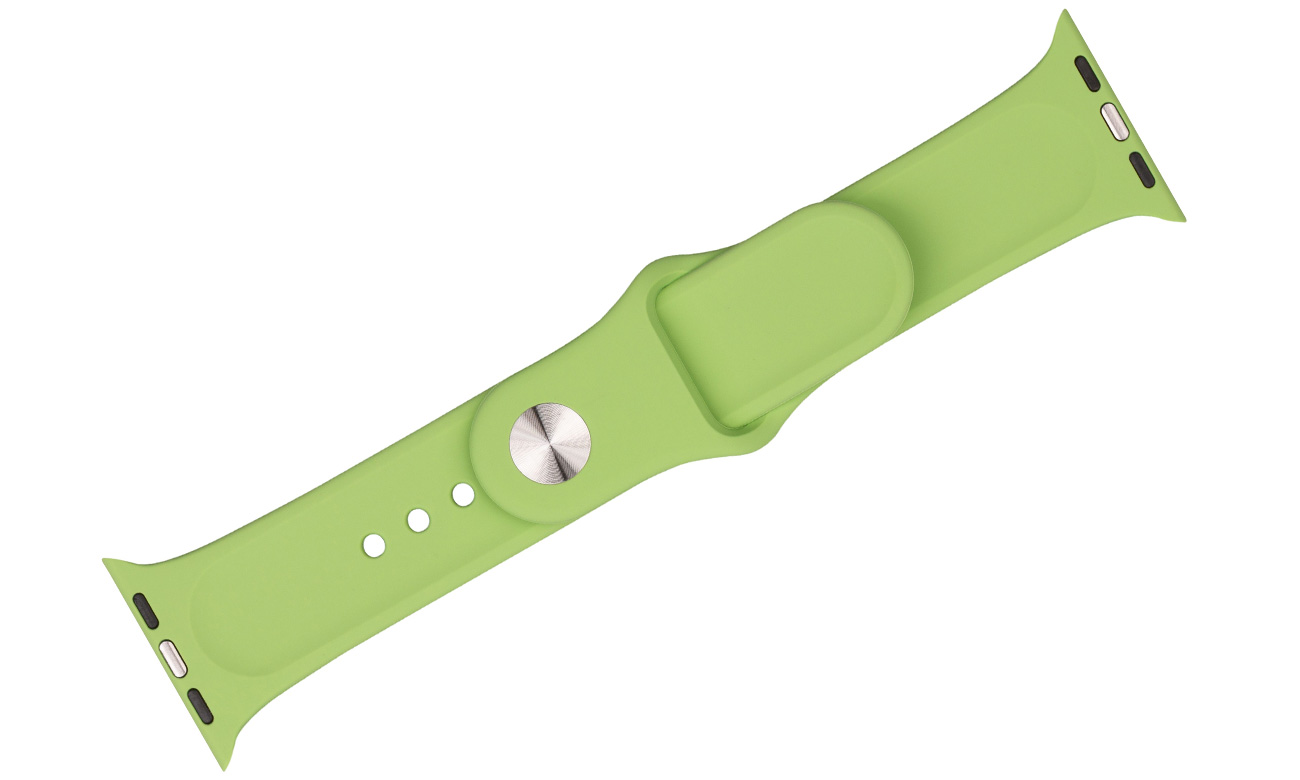 Zestaw silikonowych pasków FIXED Silicone Strap Set do Apple Watch Menthol - Widok ogólny