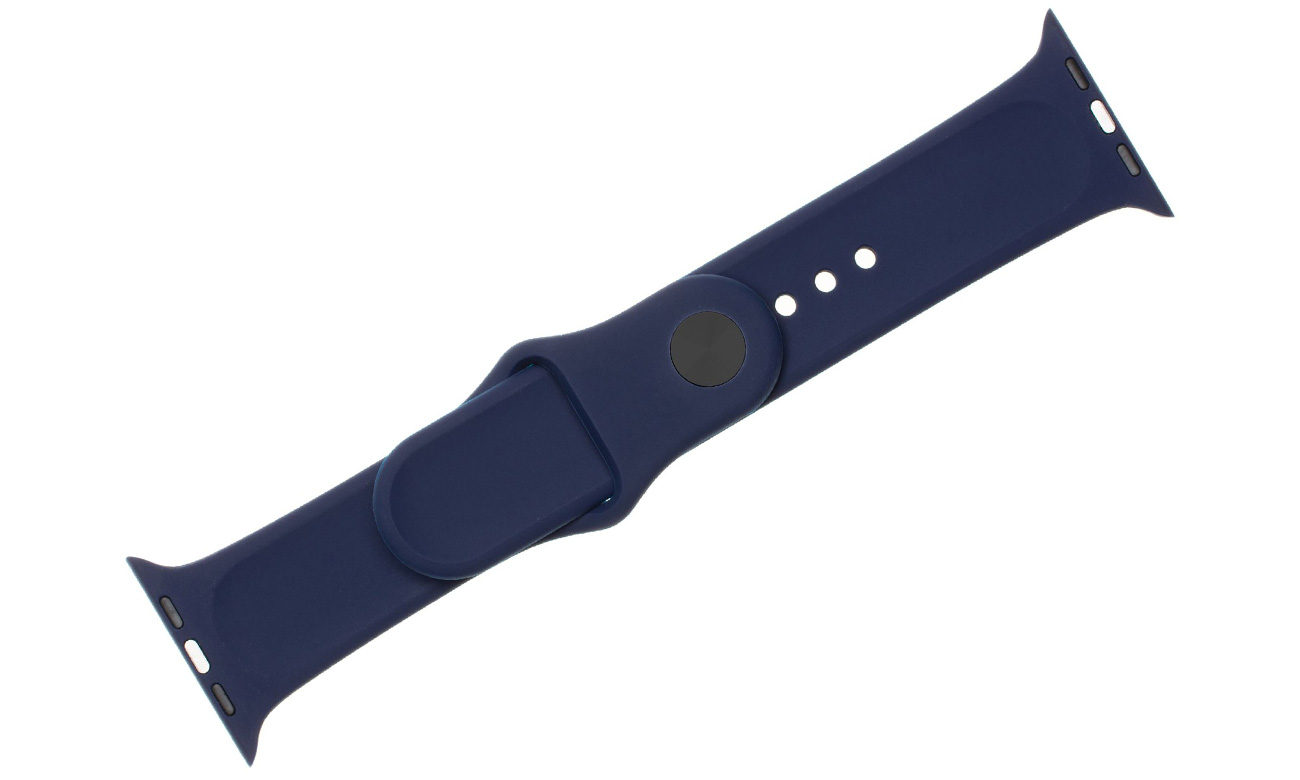 Zestaw silikonowych pasków FIXED Silicone Strap Set do Apple Watch Blue - Widok ogólny