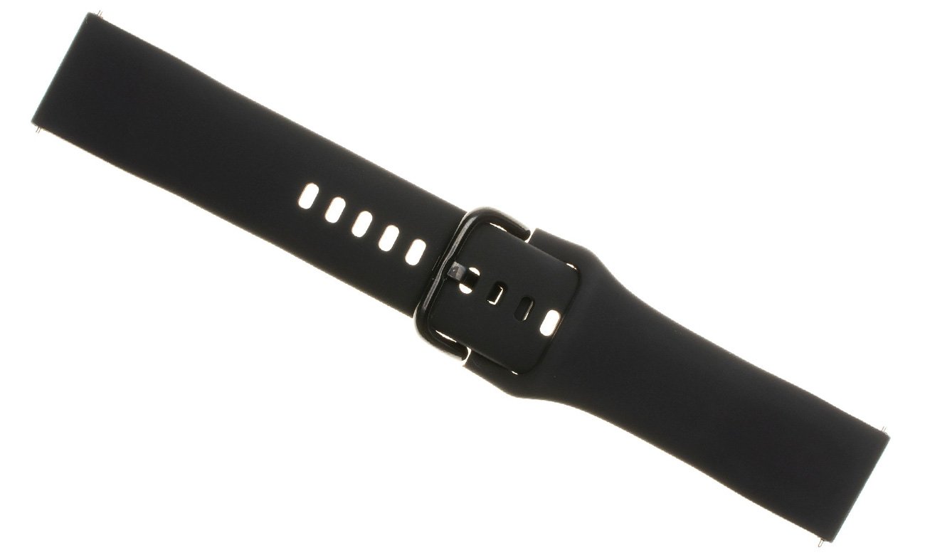 Pasek FIXED Silicone Strap do smartwatch (22 mm) Black - Zapięcie
