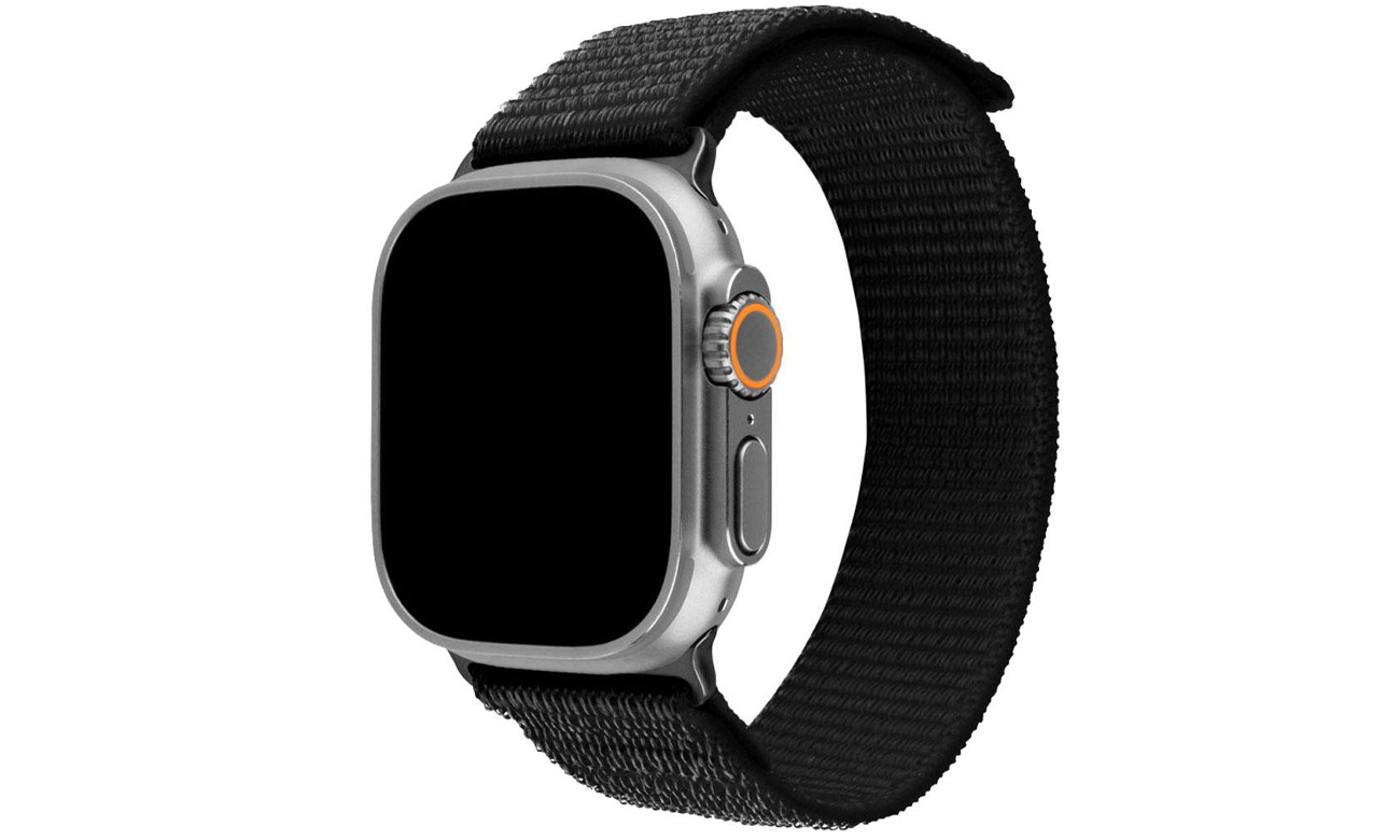 FIXED Sportarmband  für Apple Watch Ultra 49 mm Schwarz