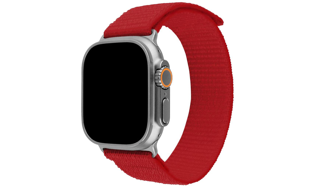 Opaska FIXED Sporty Strap do Apple Watch Ultra 49 mm czerwony