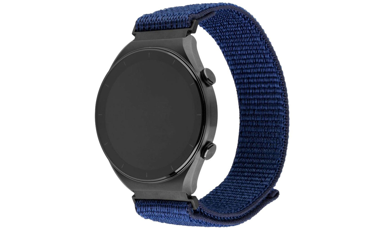 FIXED Sporty Strap für Smartwatch (22mm) dunkelblau