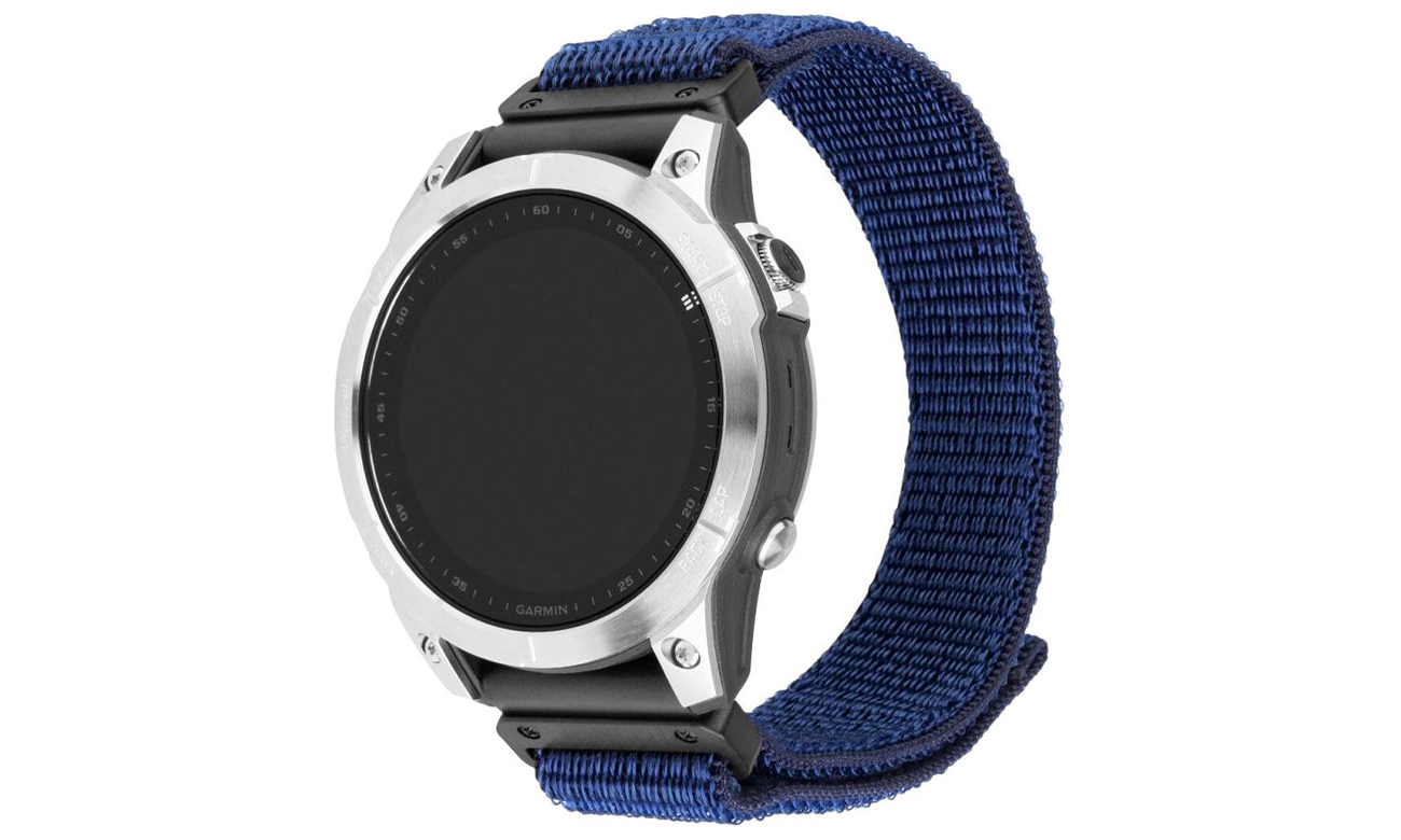 Opaska FIXED Sporty Strap do Garmin Fenix QuickFit (26mm) ciemnoniebieski