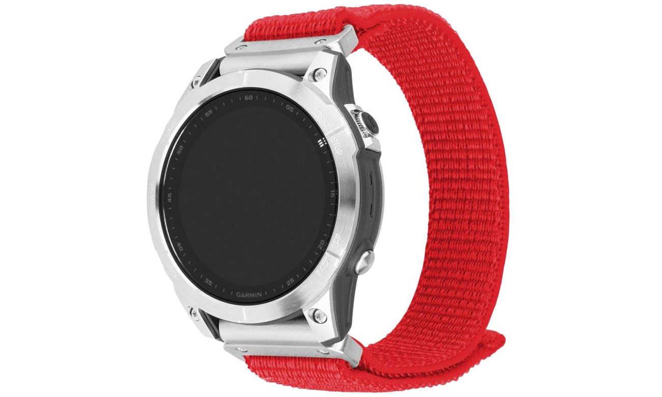 Opaska FIXED Sporty Strap do Garmin Fenix QuickFit (26mm) czerwony