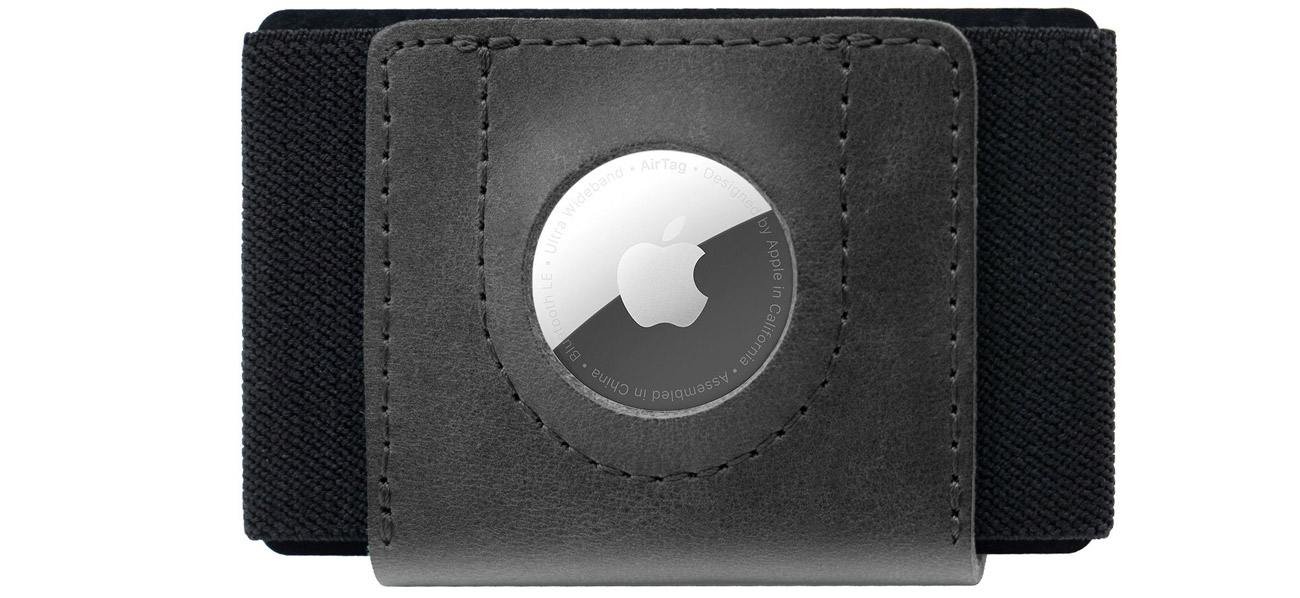 FIXED Tiny Wallet do AirTag black