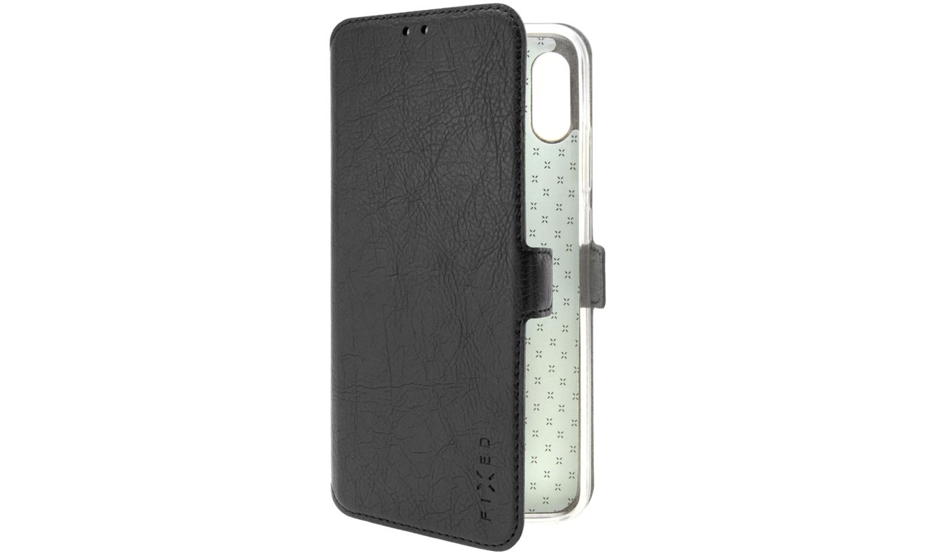 Etui FIXED Topic für Xiaomi POCO C65 / Xiaomi Redmi 13C Schwarz - Gesamtansicht