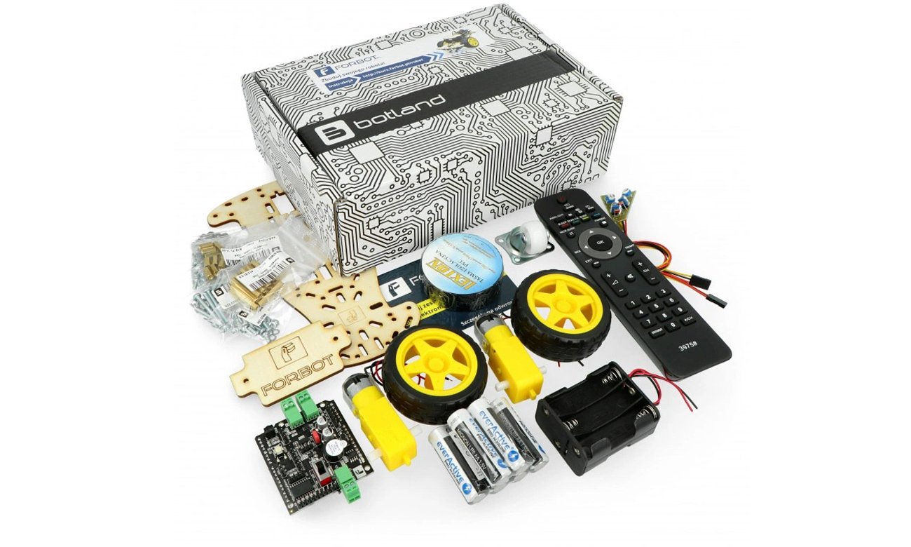 Forbot — zestaw do budowy robota + kurs on-line