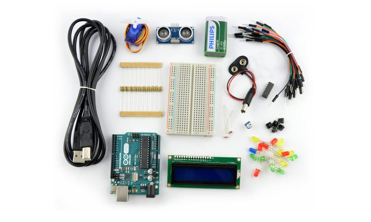 Zawartość zestawu do kursu Arduino