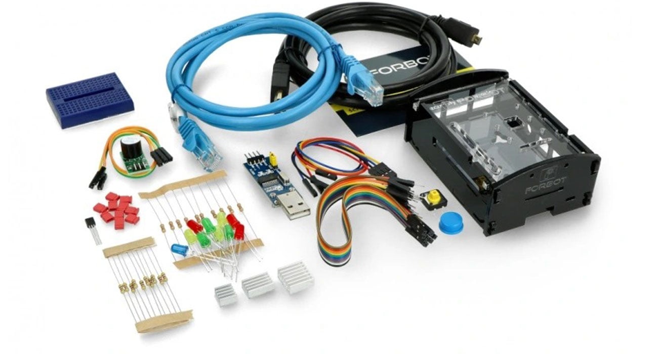 Zestaw akcesoriów do kursu Raspberry Pi 4B Forbot FOR-14655
