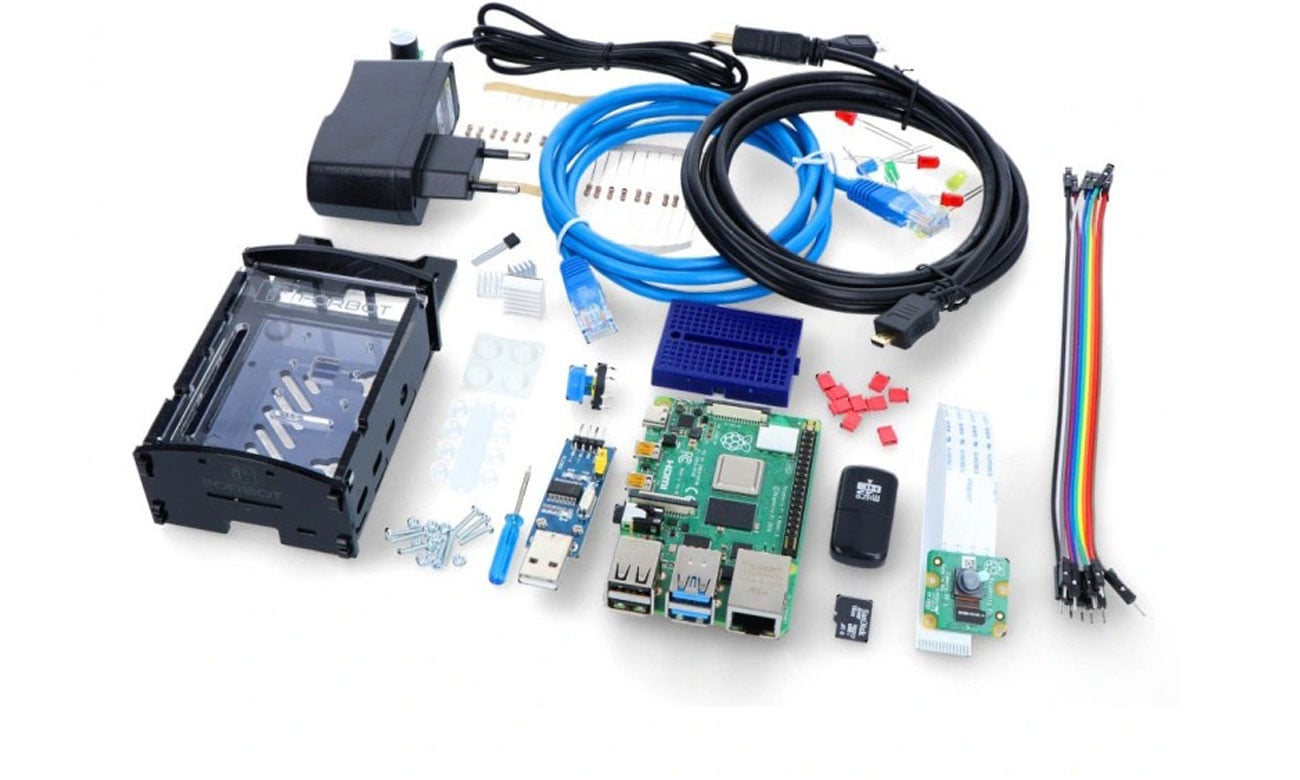 Zestaw edukacyjny Forbot FOR-14856 z Raspberry Pi 4B 2GB + 32GB