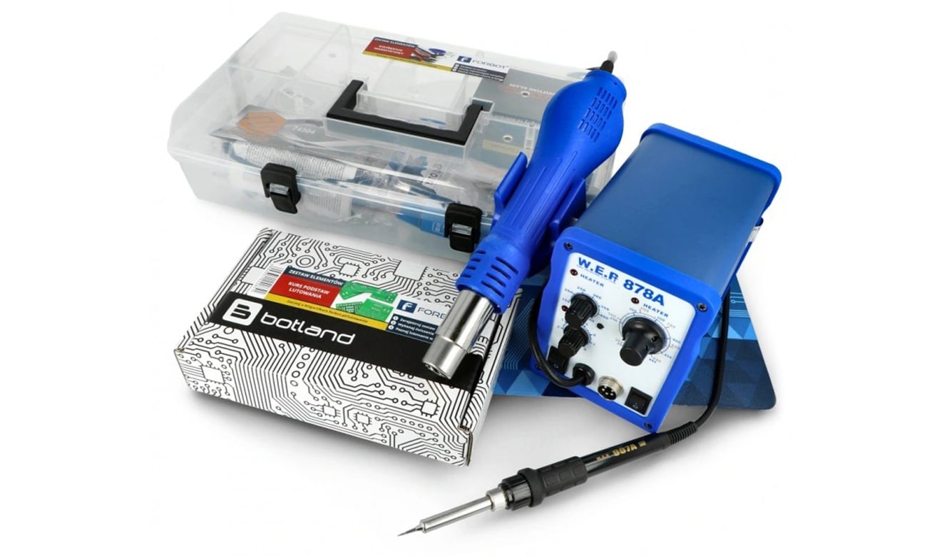 Zestaw Forbot Mistrz Lutowania + stacja lutownicza